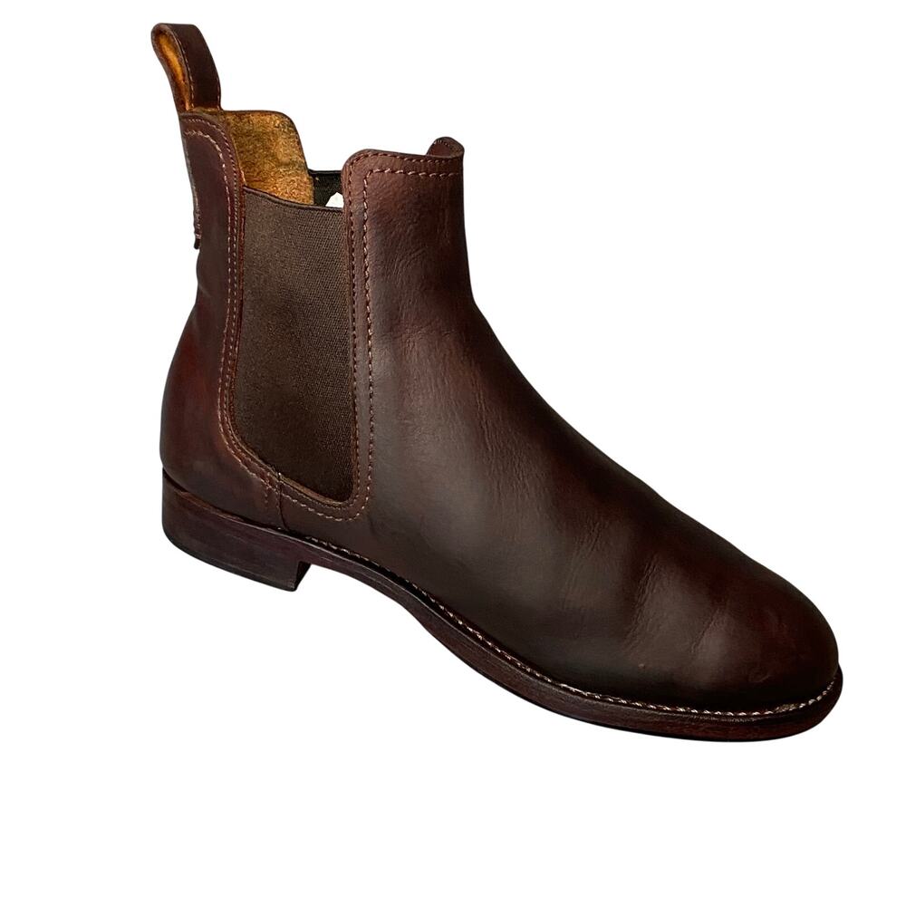 Adelante Ankle Chelsea Boot Women Sz 8 Brown Leather Pull On